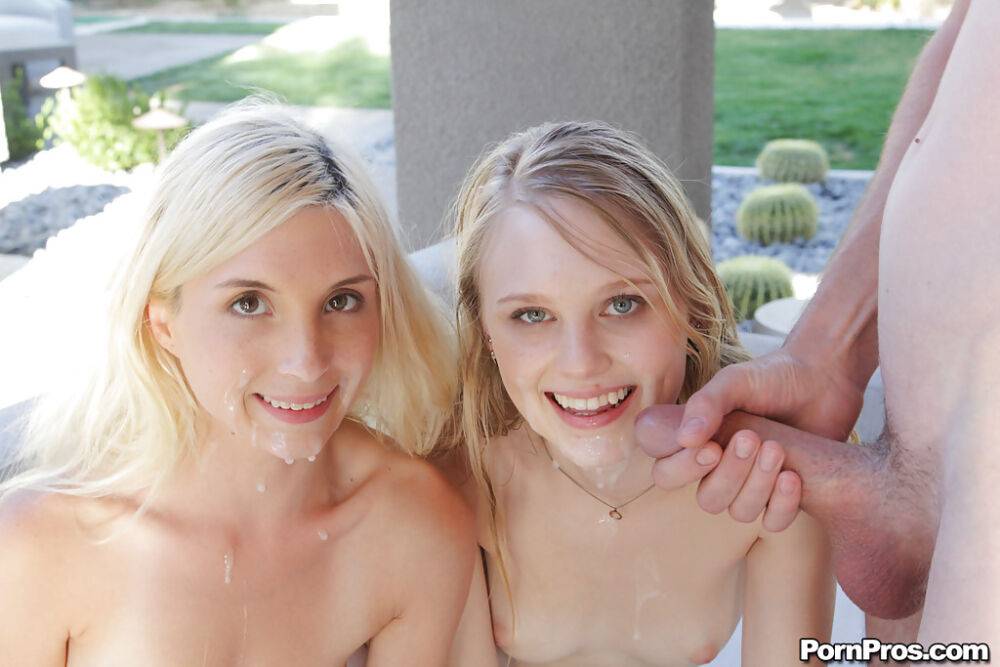 Teen pornstars Lily Rader and Piper Perri get fucked by large cock in 3some | Photo: 1324657