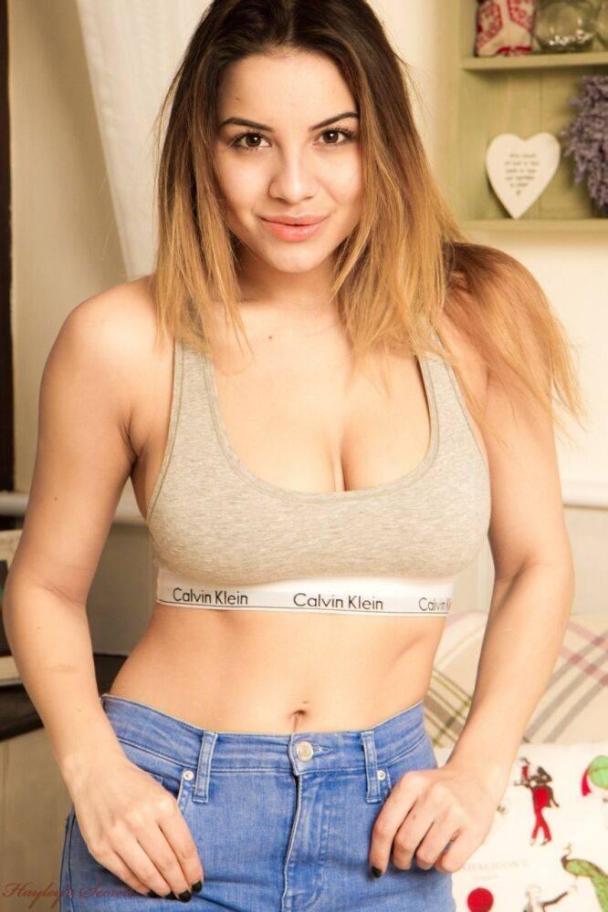 British amateur Lacey Banghard removes a sweater and jeans to pose in the nude - #2