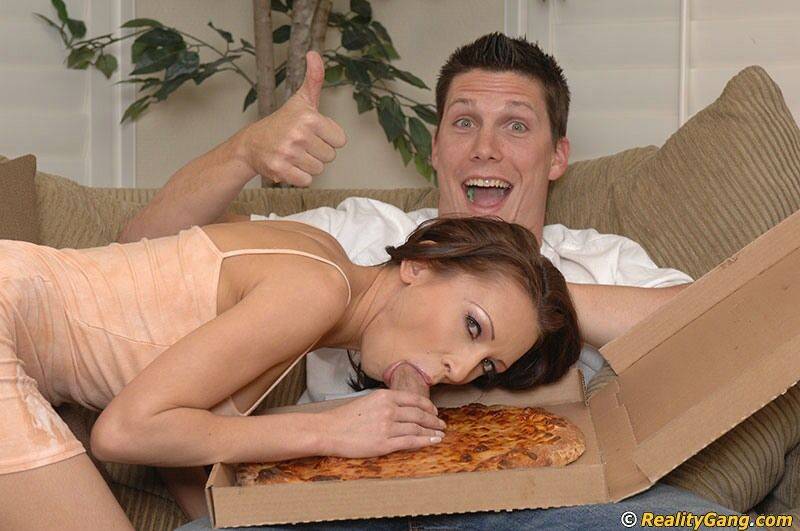 Busty MILF Alexandra Diamond gets shagged and facialized by a pizza-guy - #15