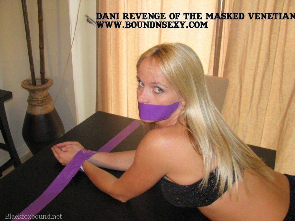 Amateur models get gagged and bound before struggling against restraints - #12