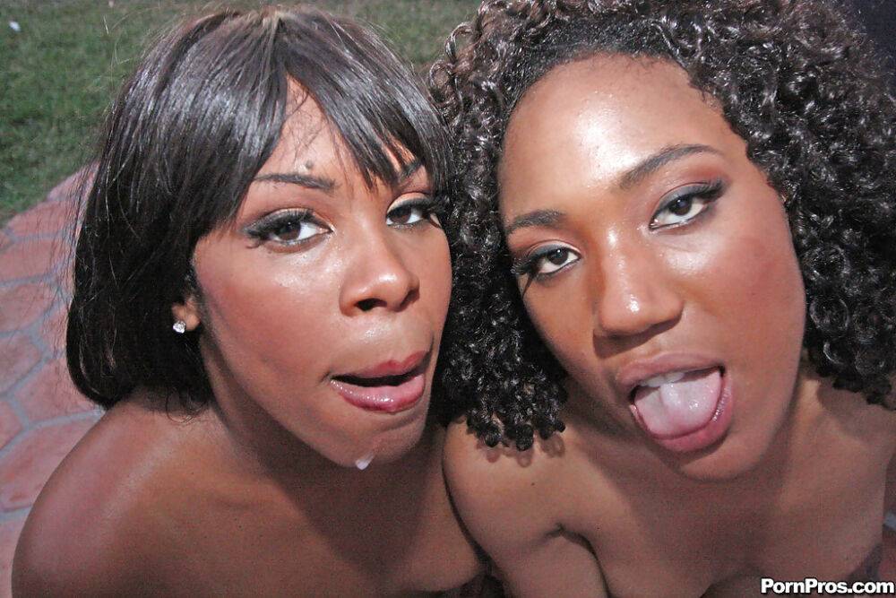 Big cocks please ebony Milfs Vanessa and Daiquri during groupsex - #14