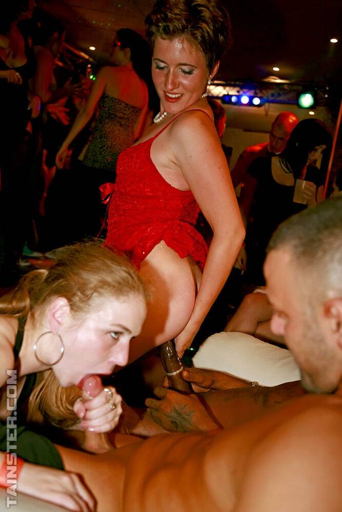 Hot women get drunk and fuck up a storm with male strippers at a private party - #10