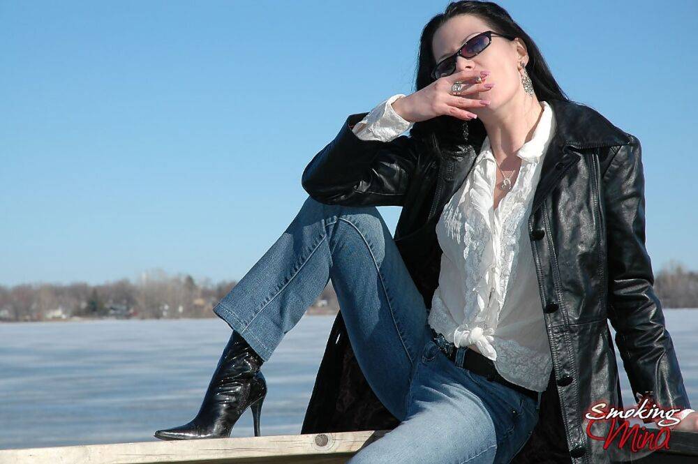 Despite the frozen river behind me, spring was just around the corner and I - #2