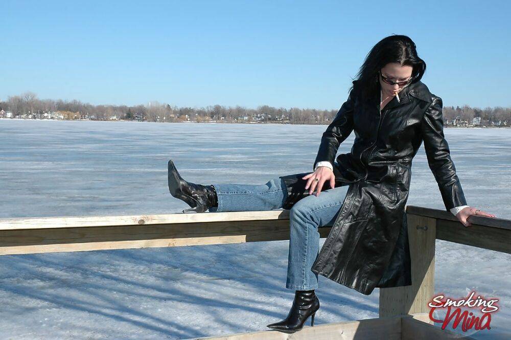 Despite the frozen river behind me, spring was just around the corner and I - #10