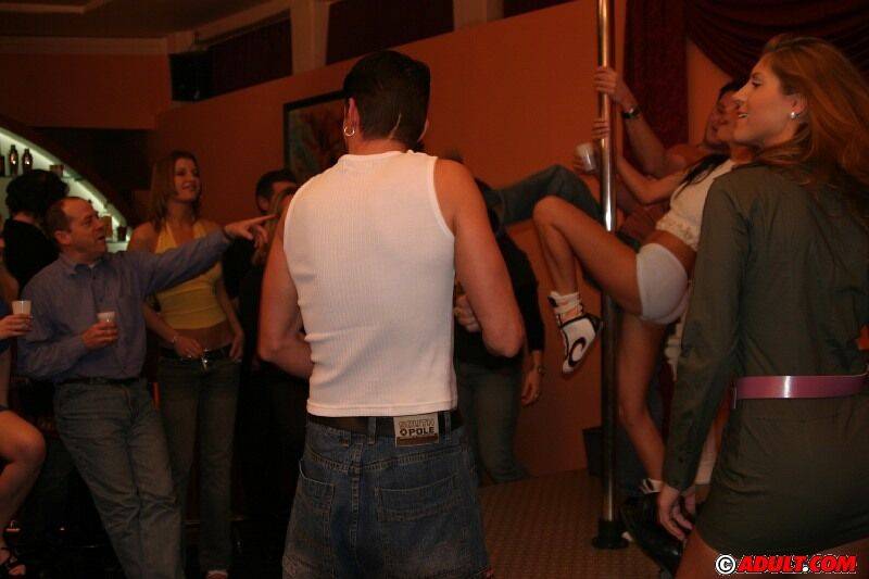 Horny chicks with sexy bodies going wild at the groupsex house party - #13