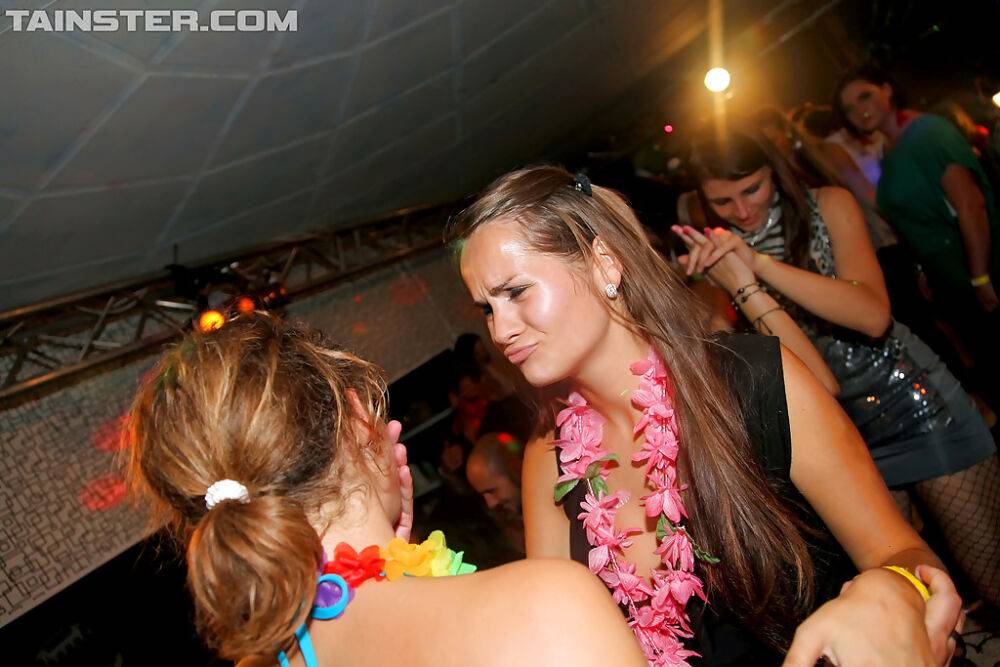 Raunchy drunk amateurs going wild and nasty at the club party - #7