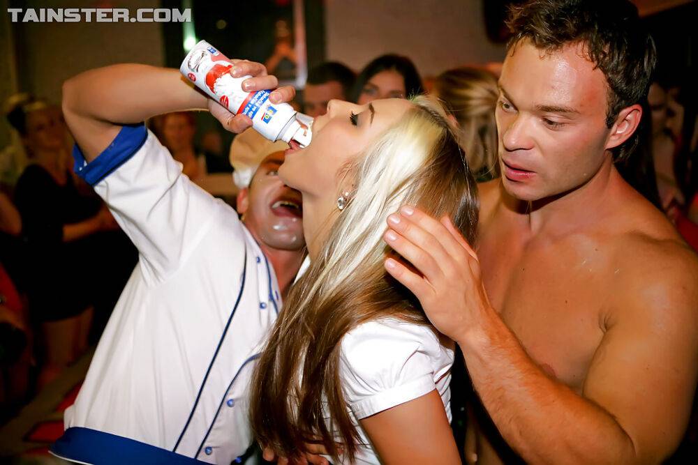 Dirty-minded amateurs going crazy at the wild drunk party - #1