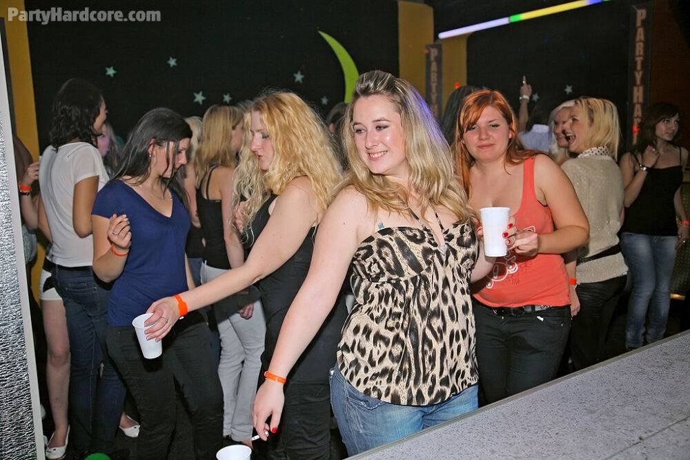 Lascivious amateurs going wild at the night club drunk party - #6