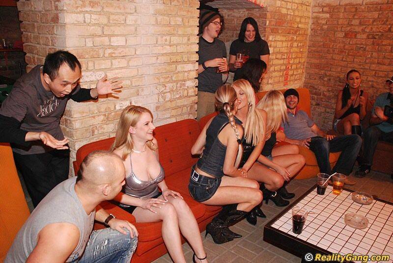 Cock starving sluts enjoy a wild sex orgy at the dirty party - #9