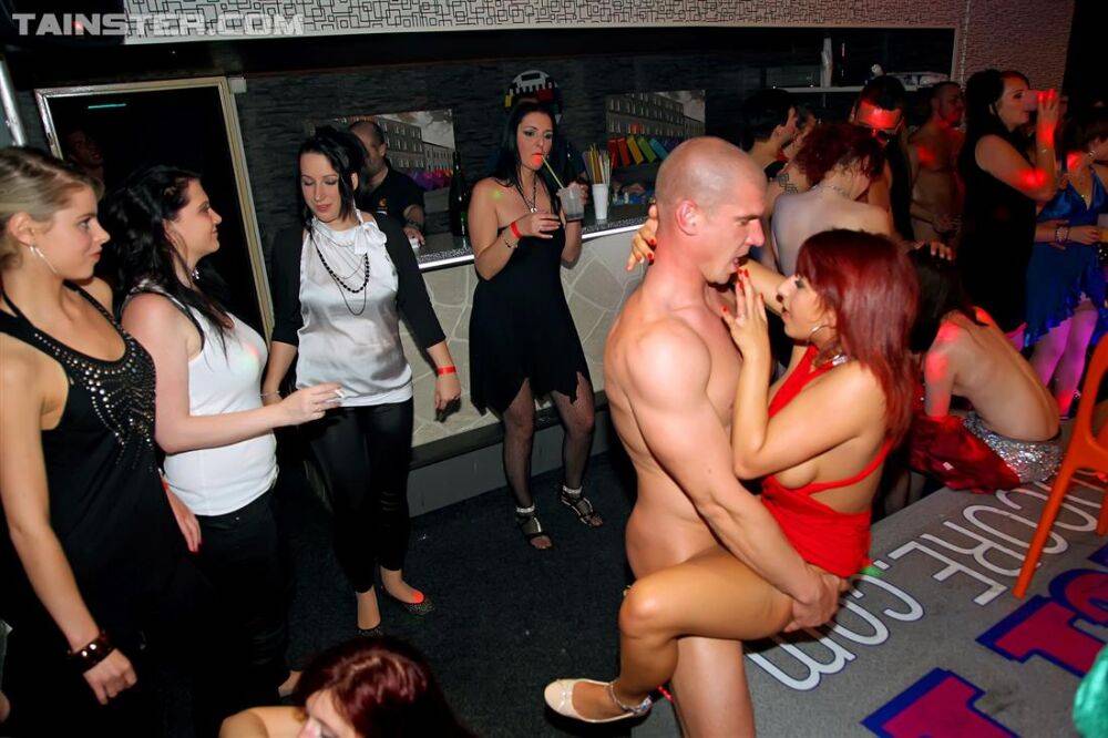 Drunk girls go hardcore with male strippers during a wild night on the town - #10