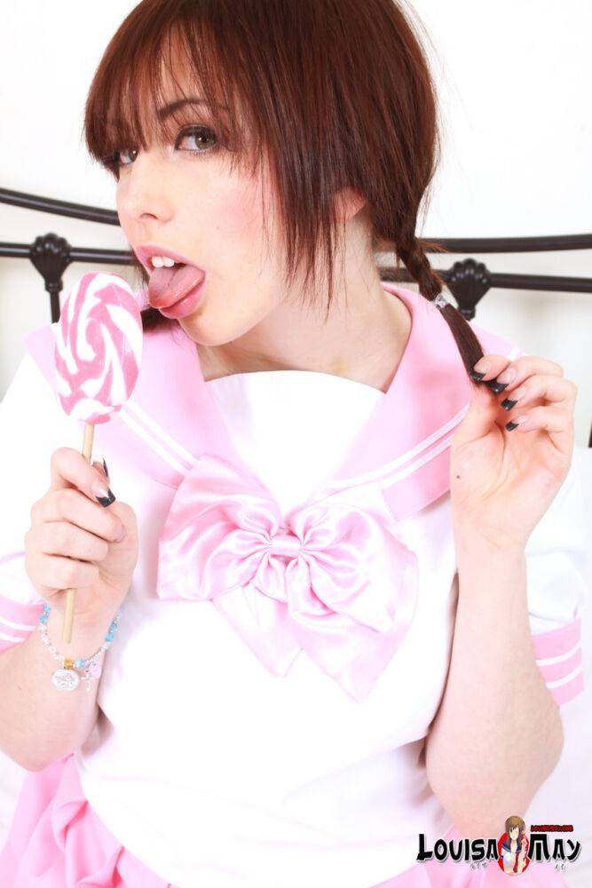 Louisa May Pink manga big tits schoolgirl - #6