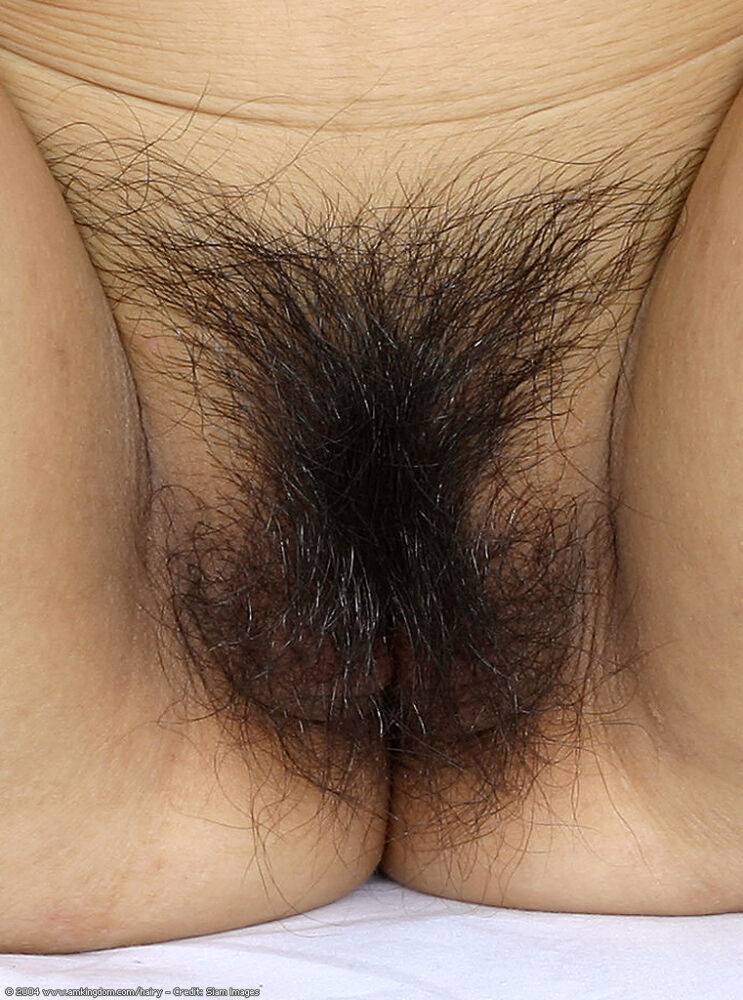 Ugly Asian amateur Diep showing off her tiny tits and hairy pussy - #11
