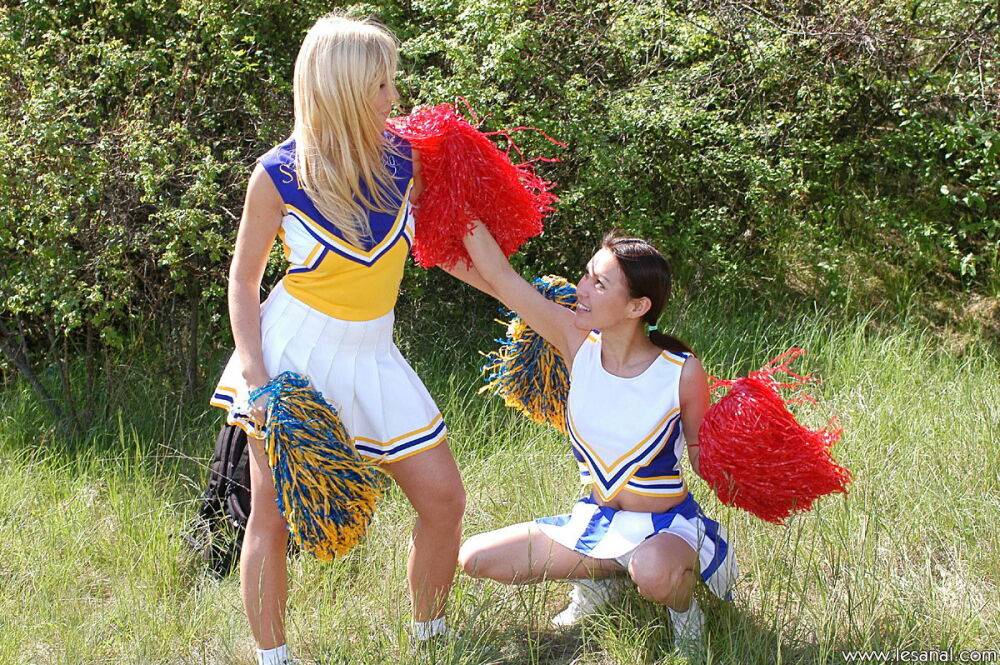 Les Anal Cheerleader Blonde Teen - #6