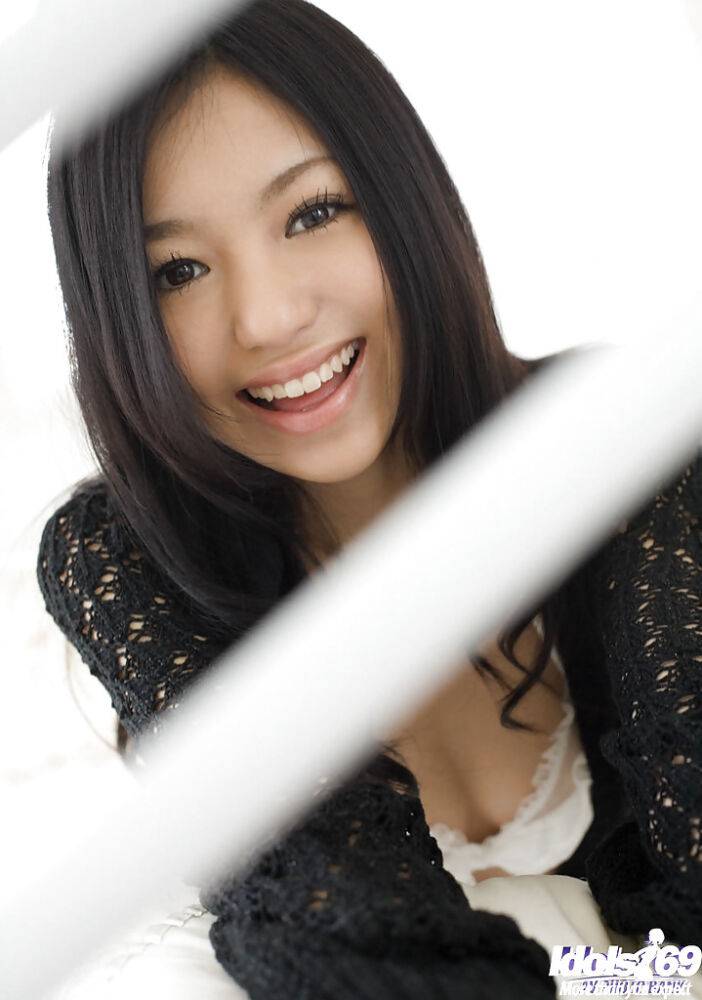 Pretty asian teenage vixen Aino Kishi uncovering her tiny curves - #10