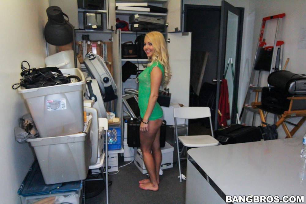 Hot Blonde Amateur Aaliyah Love Gets Rammed In The Back Room At Her Work - #3