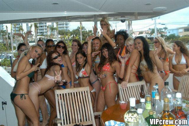 Best party girls fucking on the boat - #8