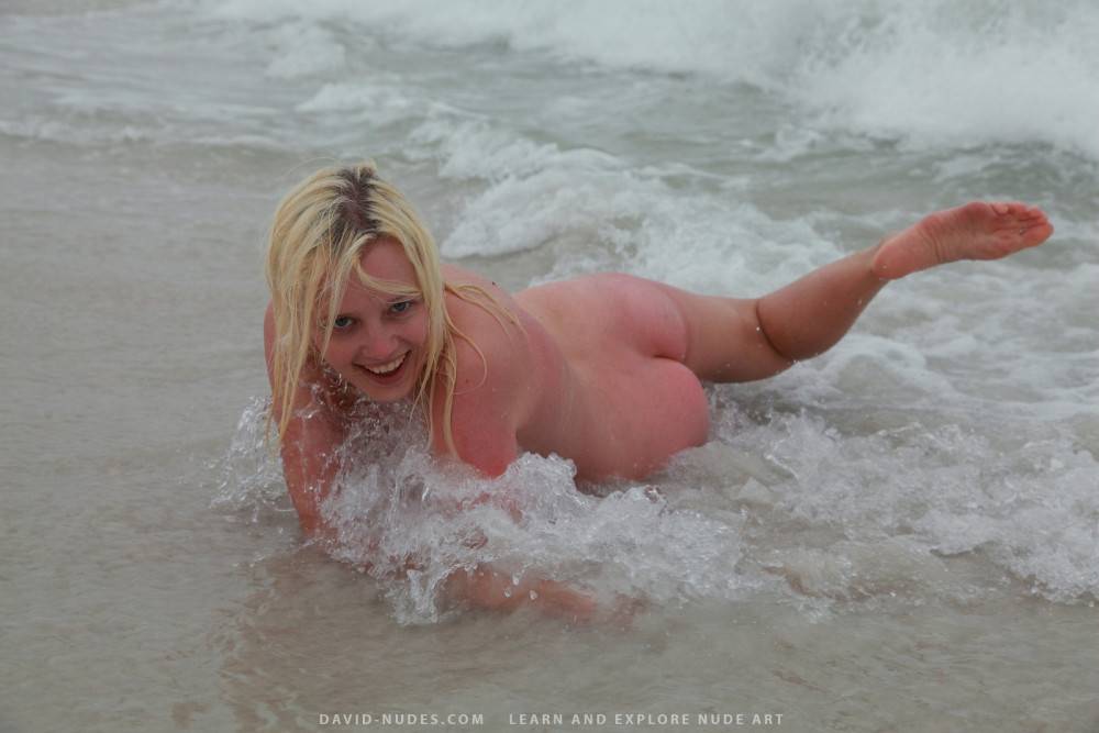 Frolicking naked in the ocean - #9