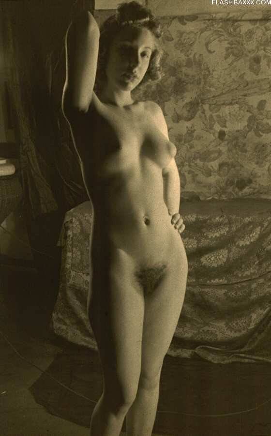 Hairy snatch babes from the olden days - #7