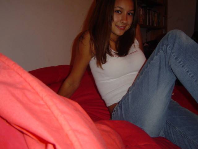 Asian teen girl in boy panties - #19