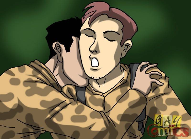 Gay army maneuvers - #8