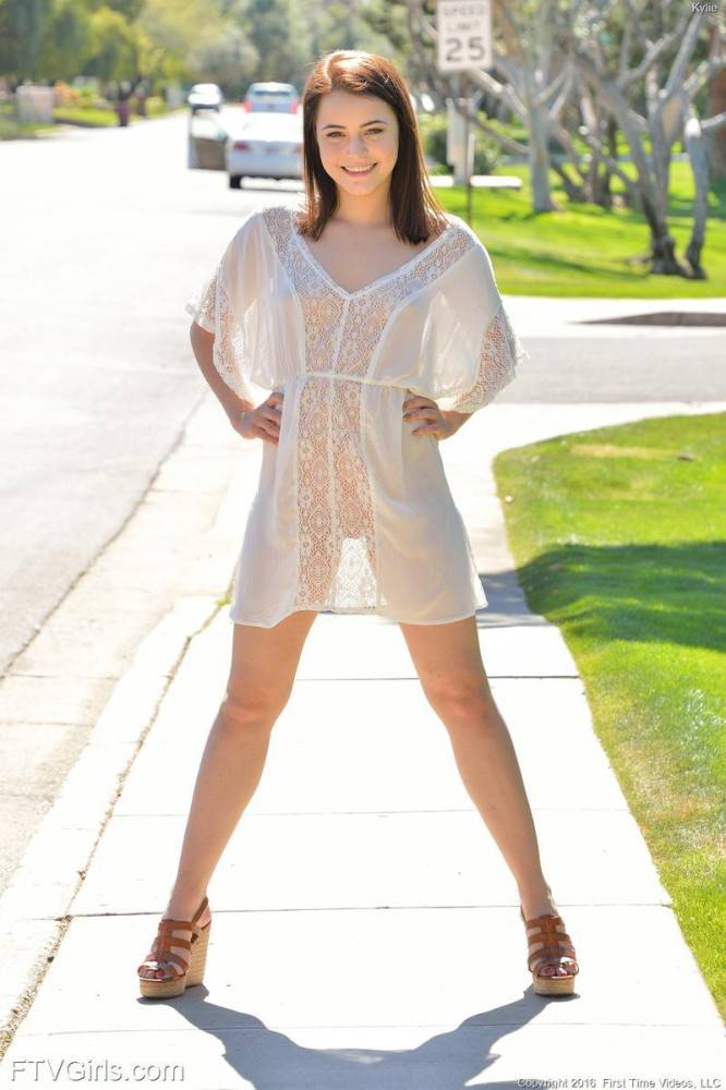 Sheer White Dress - #15