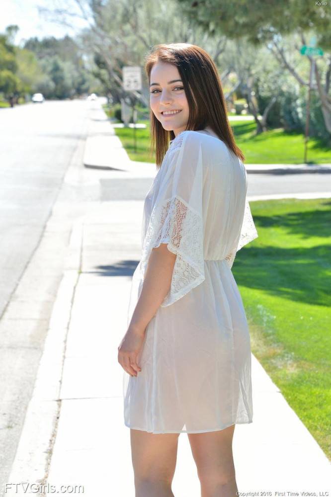 Sheer White Dress - #11