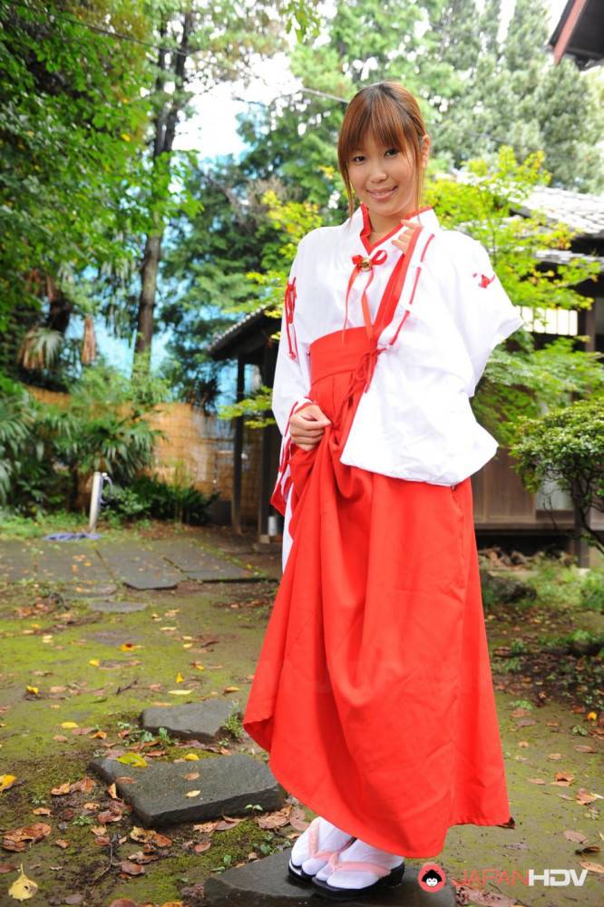 Dressed In National Costume Of Geisha This Hot Yuuno Hoshi Looks Very Exciting - #13