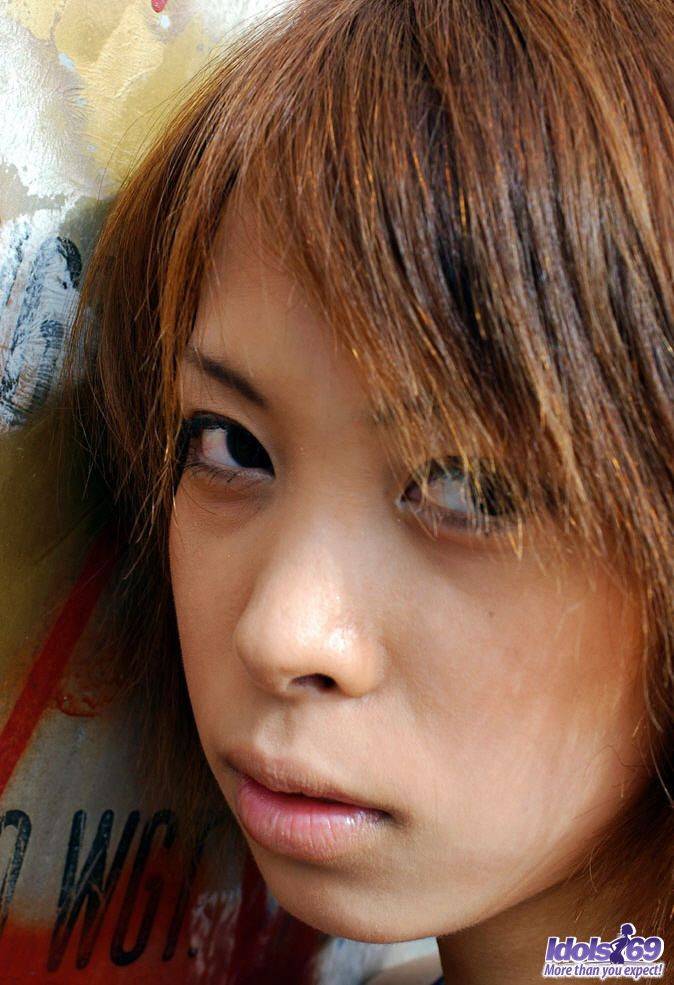 Lustful Oriental Bimbo Minami Aikawa Isnâ€™t Ashamed Of Showing Her Dark Nipples Outdoor - #11