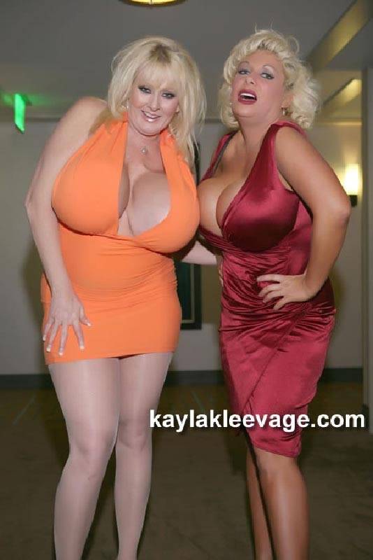 Kayla Kleevage and Claudia Marie Big Fake Tit Threesome | Photo: 6574606