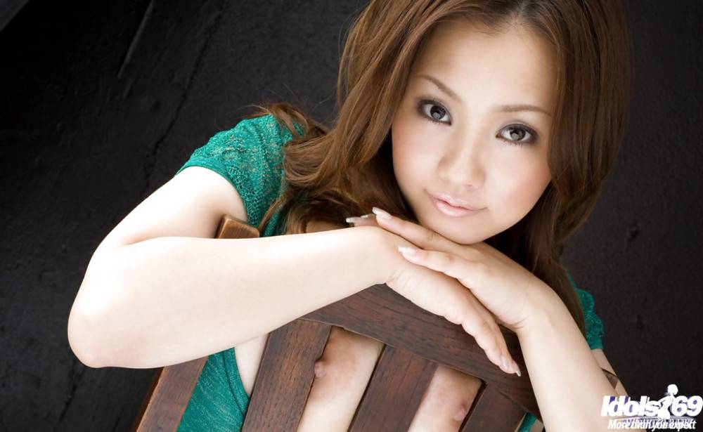 Attractive japanese Rika Aiuchi in hot posing - #7