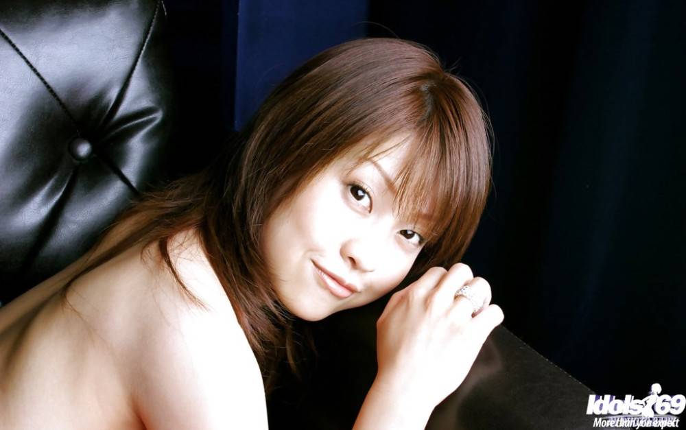 Very attractive japanese teen Ayumi Motomura exhibits small tits and hairy twat - #5