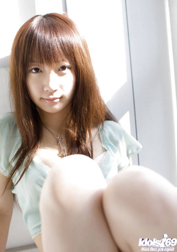 Svelte japanese teen Hina Kurumi in sexy lingerie - #6