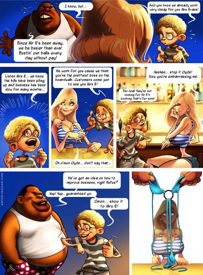 Dirty adult comics bikini blonde milf and redhead school slut bj - #4