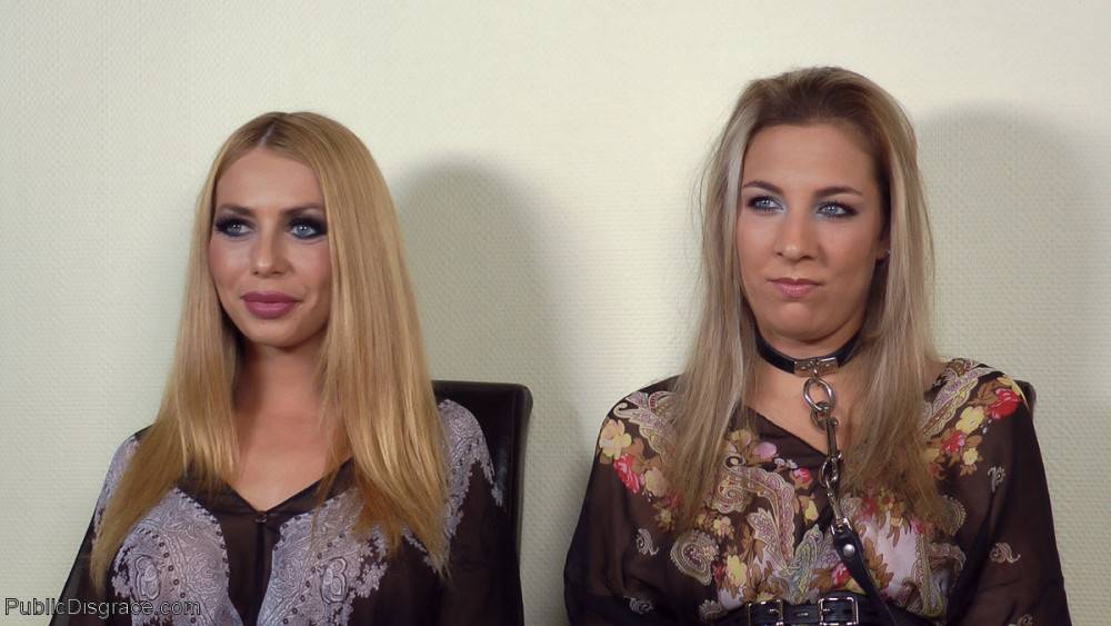 These two blondes will go to any length to please their dominant. after being pu - #3