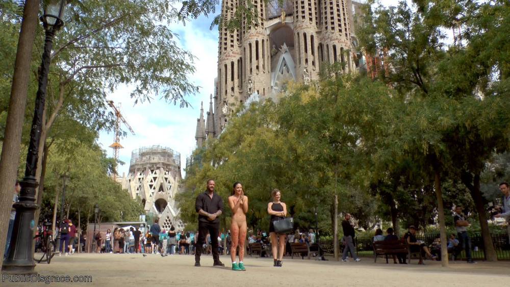 Barcelona is a city of dick shaped buildings. mona wales takes a public disgrace - #8