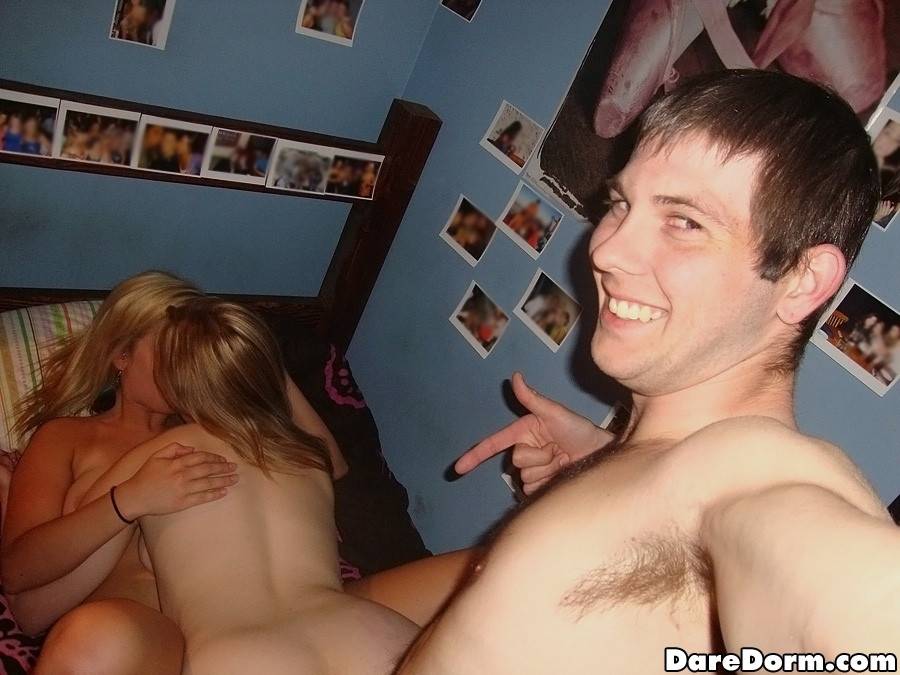 Superb girls Kate, Jessica and Latika take part in crazy orgy at the dorm room party - #6