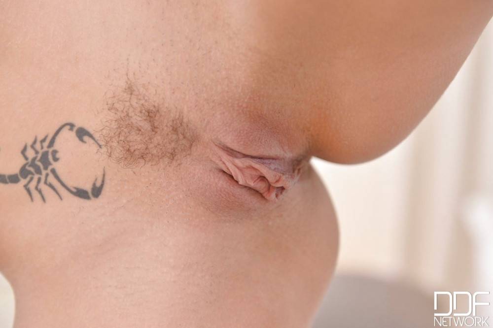 Delightful french cutie Nikita Bellucci exposing big titties and masturbating | Photo: 8597569