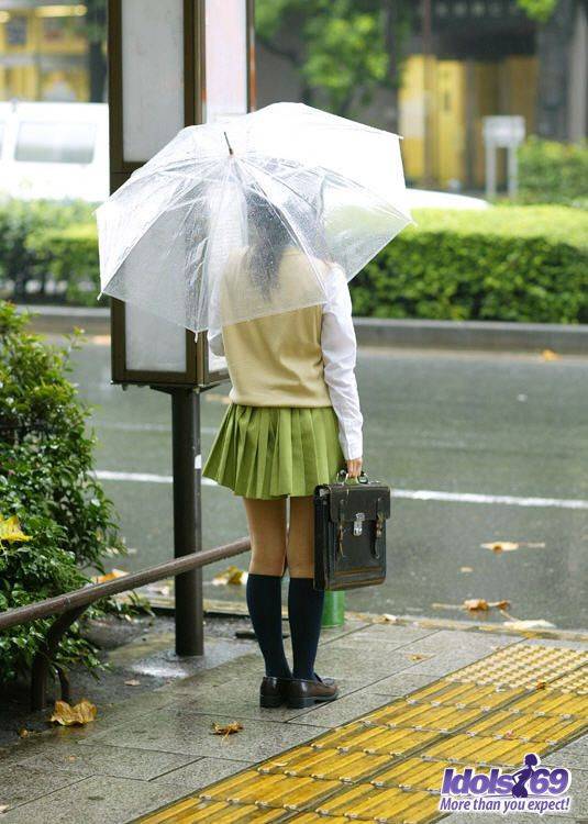 Get The Chance To Spy Up The Skirt Of The Cute Looking Teenager Yuka Katou - #11