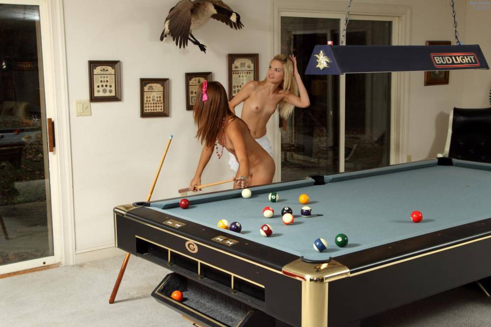 A Game Of Pool Between Latina Gigi Rivera And Her Lesbian Friend Turns Into Fun With Sex Toys - #4