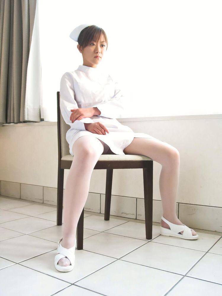 Asian Cutie Miina Minamoto Wears A Hot Nurses Uniform With Sexy Stockings And Plays With Herself - #9