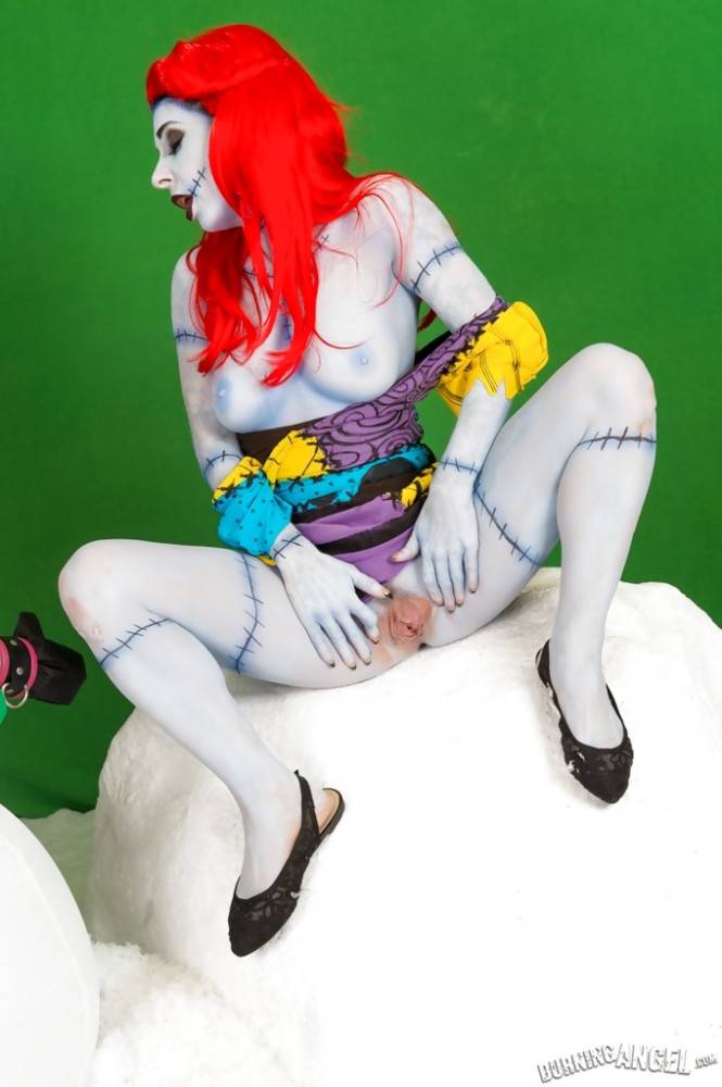 Sultry american redhead milf Joanna Angel in cosplay costume in fetish gallery - #13