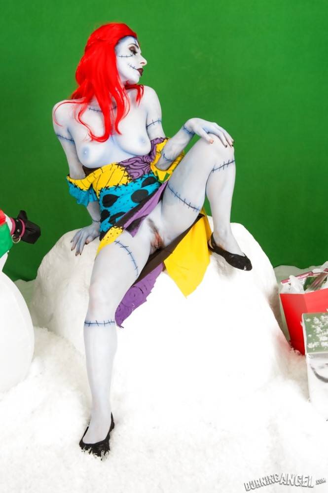 Sultry american redhead milf Joanna Angel in cosplay costume in fetish gallery - #10