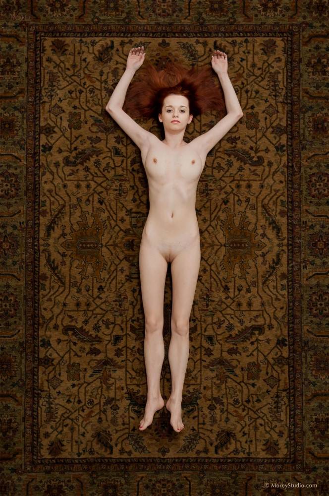 Redhead Cutie Kristin Morey Got Nude And Lying In Steaming Sexy Poses And Sexily Charming With Her Hot Shapes - #7