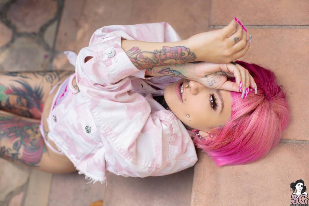 Pink in The Butterfly Garden by Suicide Girls - #3