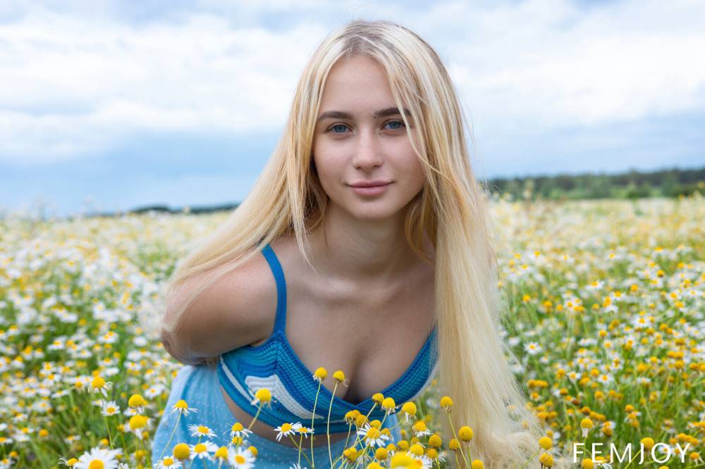 Melisa A in The Field by Femjoy - #2