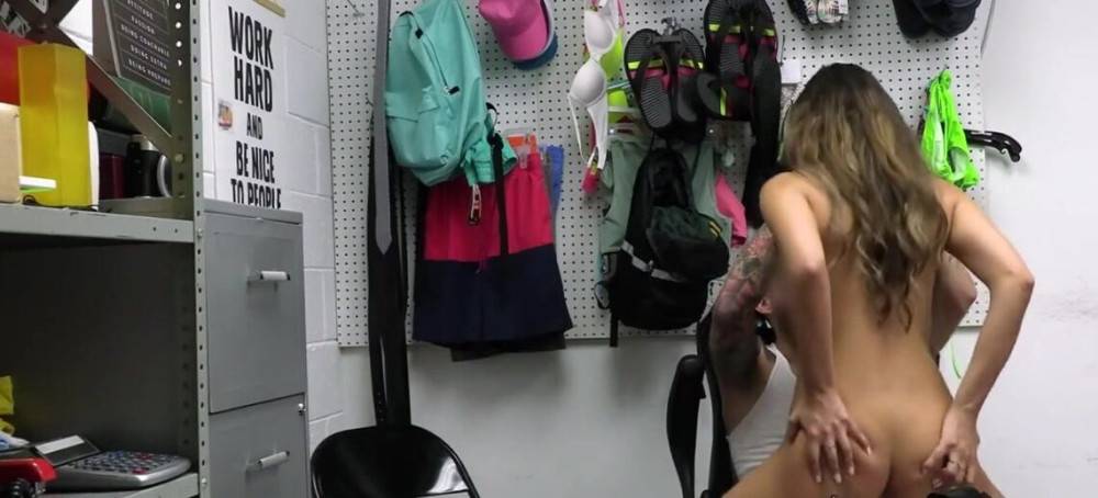 Adventurous Shoplifter Enjoying Her Punishment - #1