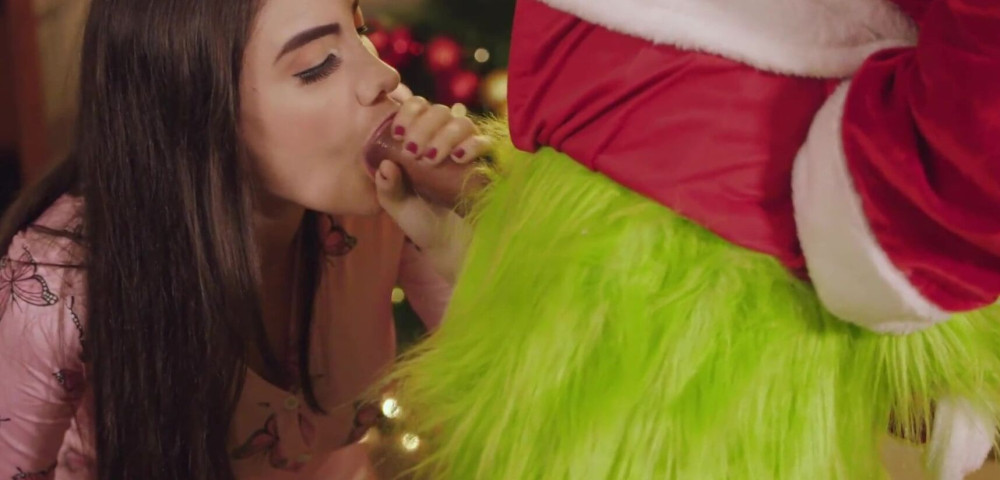 Grinch and Victoria Camargo dirty Christmas and fuck in the anus. - #3