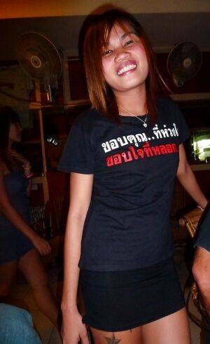 Petite Thai bargirl Tan taking POV cumshot on trimmed vagina - Thailand on nudesceleb.com