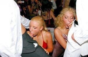 Zoftick MILFs showing off their blowjob skills at the crazy club party on nudesceleb.com