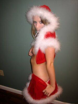 Merry Christmas from teen slut Shelby on nudesceleb.com